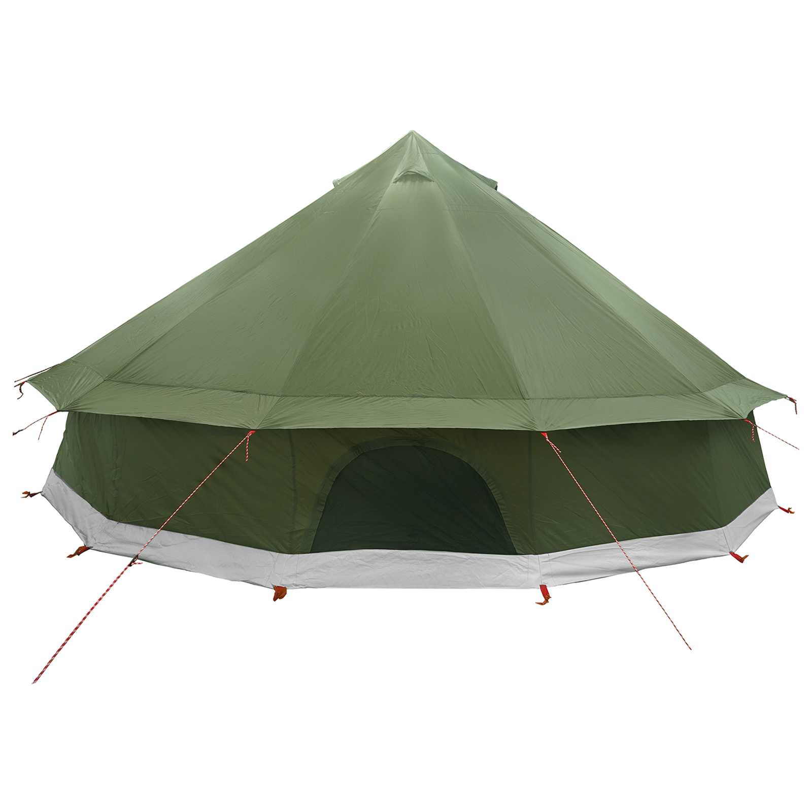Tipi-teltta katolla Oliivinvihreä 600 x 600 x 350 cm - Image 7