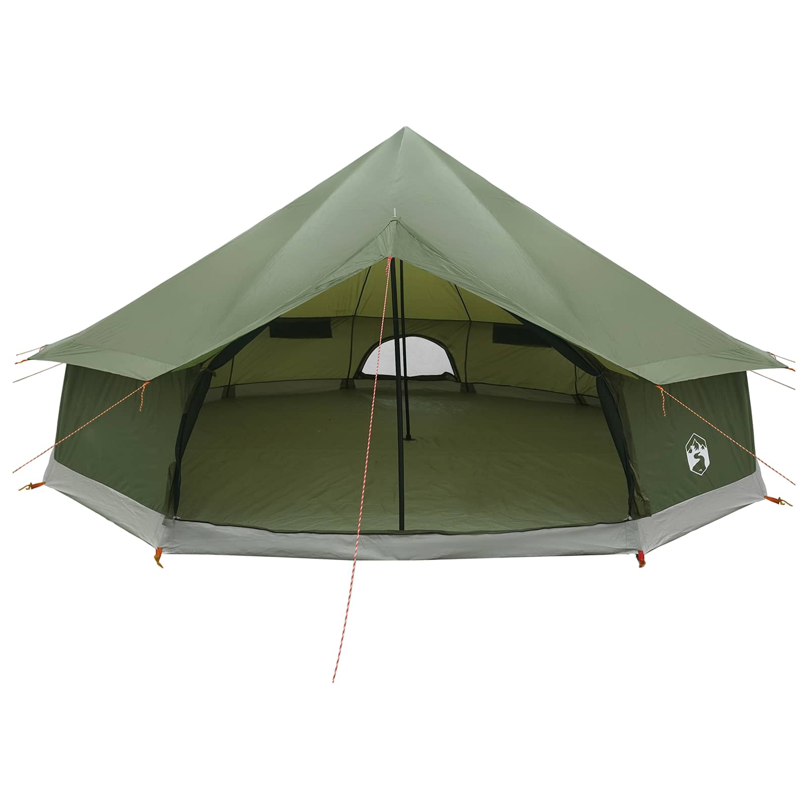 Tipi-teltta katolla Oliivinvihreä 600 x 600 x 350 cm - Image 4