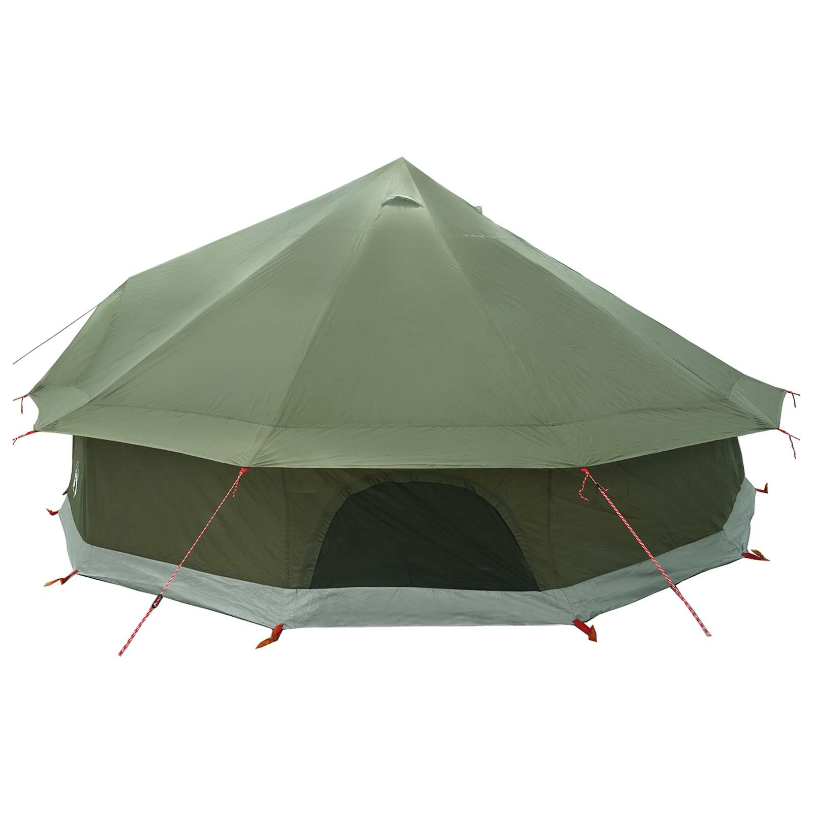 Tipi-teltta katolla Oliivinvihreä 600 x 600 x 350 cm - Image 6