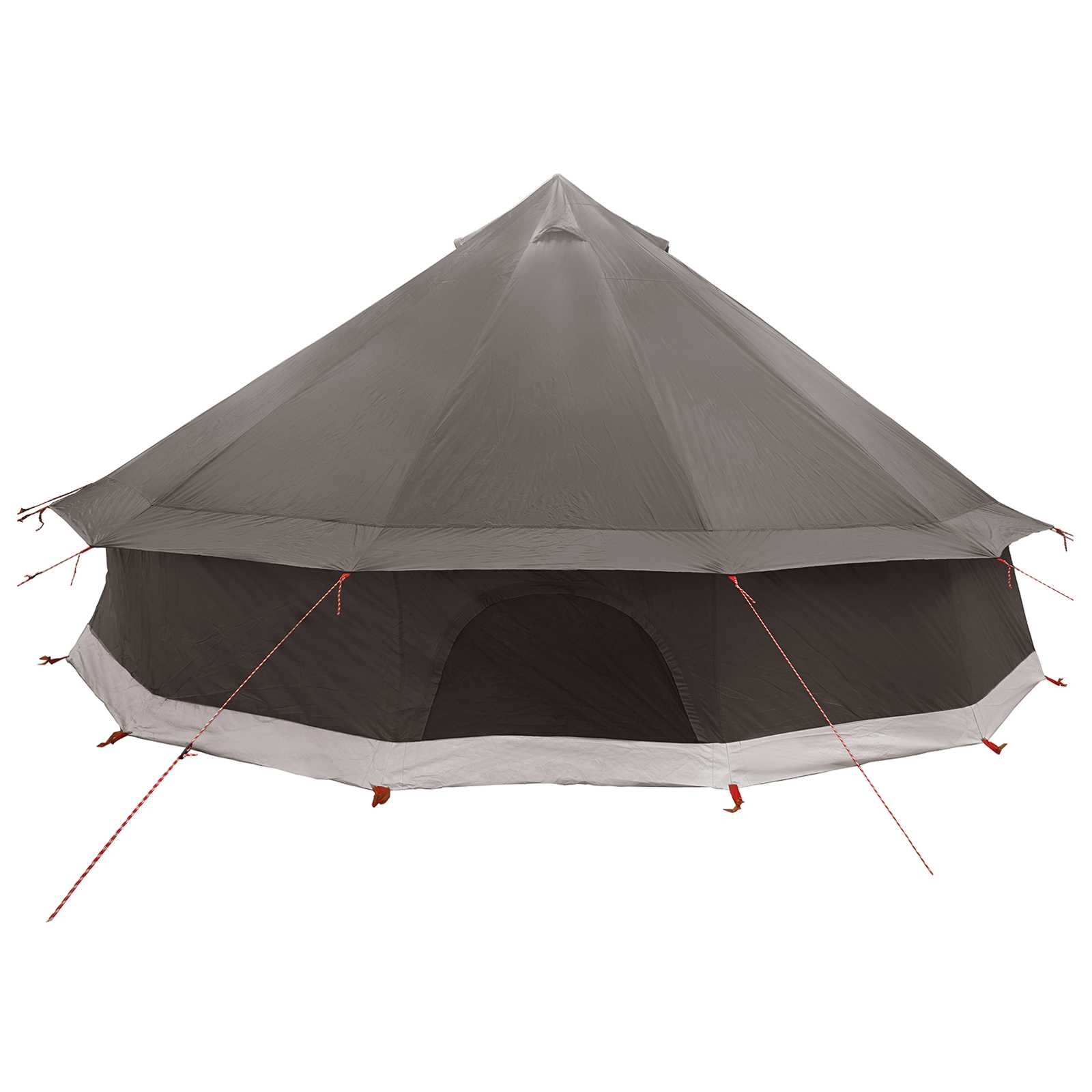 Tipi-teltta katolla Ruskea Harmaa 600 x 600 x 350 cm - Image 7