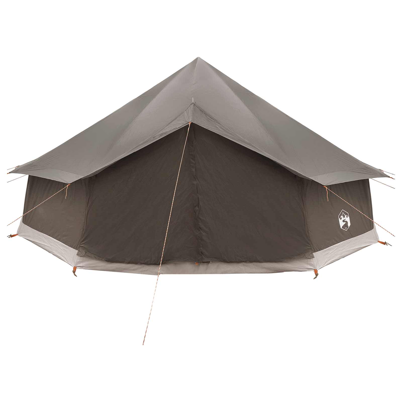 Tipi-teltta katolla Ruskea Harmaa 600 x 600 x 350 cm - Image 5
