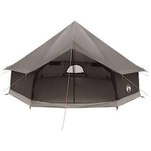 Tipi stan Hnědošedý 600 x 600 x 350 cm Polyester a ocel - obrázek 4