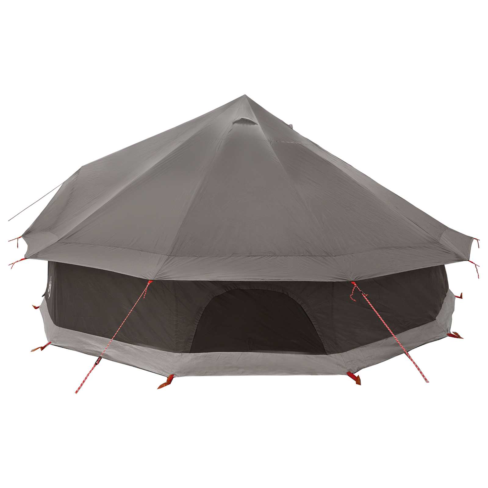 Tipi-teltta katolla Ruskea Harmaa 600 x 600 x 350 cm - Image 6