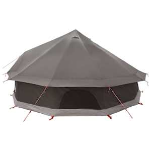 Tipi stan Hnědošedý 600 x 600 x 350 cm Polyester a ocel - obrázek 6
