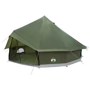 Tipi stan Olivově zelená 500 x 500 x 300 cm Polyester a ocel - obrázek 2