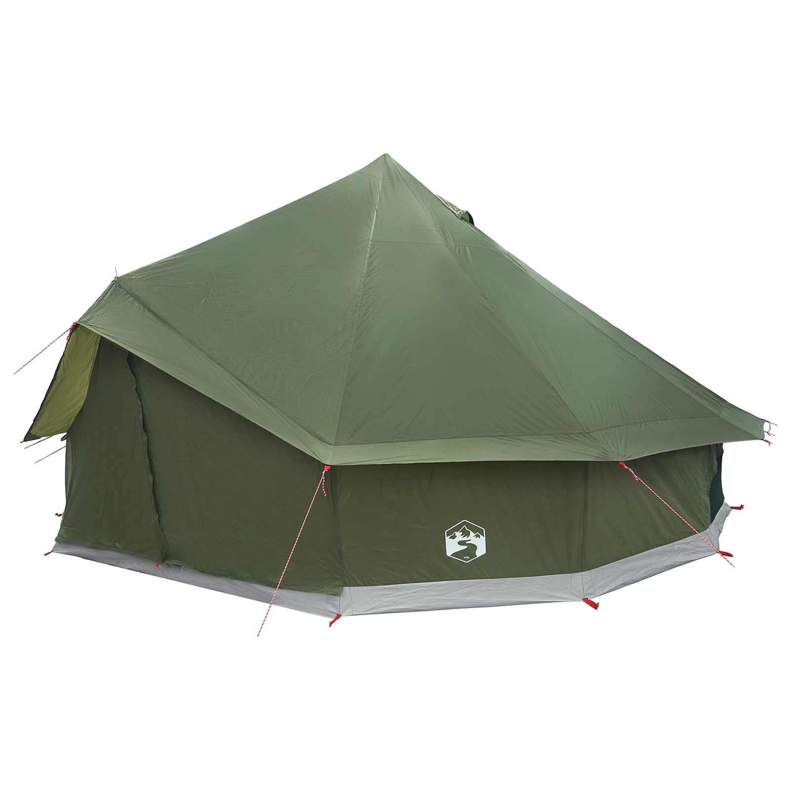 Tipi-teltta katolla Oliivinvihreä 500 x 500 x 300 cm - Image 3