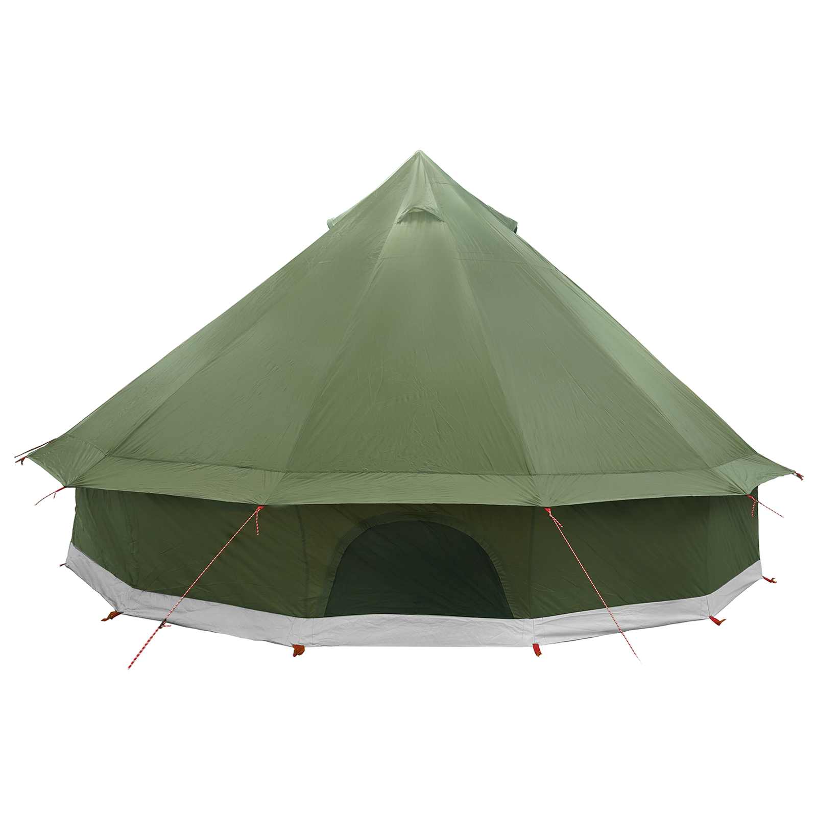 Tipi-teltta katolla Oliivinvihreä 500 x 500 x 300 cm - Image 7