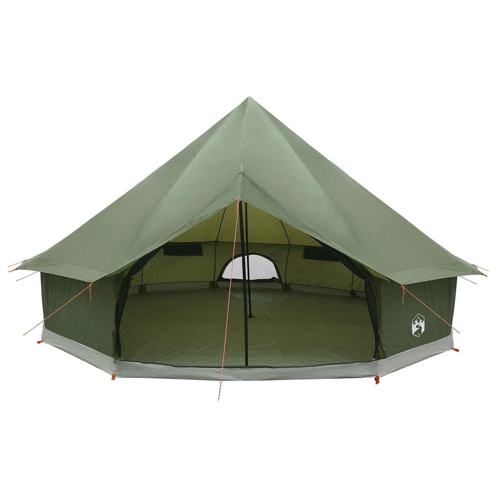 Tipi-teltta katolla Oliivinvihreä 500 x 500 x 300 cm - Image 4