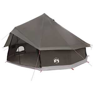 Tipi stan Hnědošedý 500 x 500 x 300 cm Polyester a ocel - obrázek 2