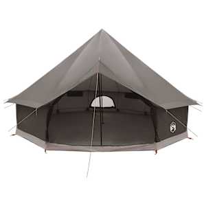 Tipi stan Hnědošedý 500 x 500 x 300 cm Polyester a ocel - obrázek 4