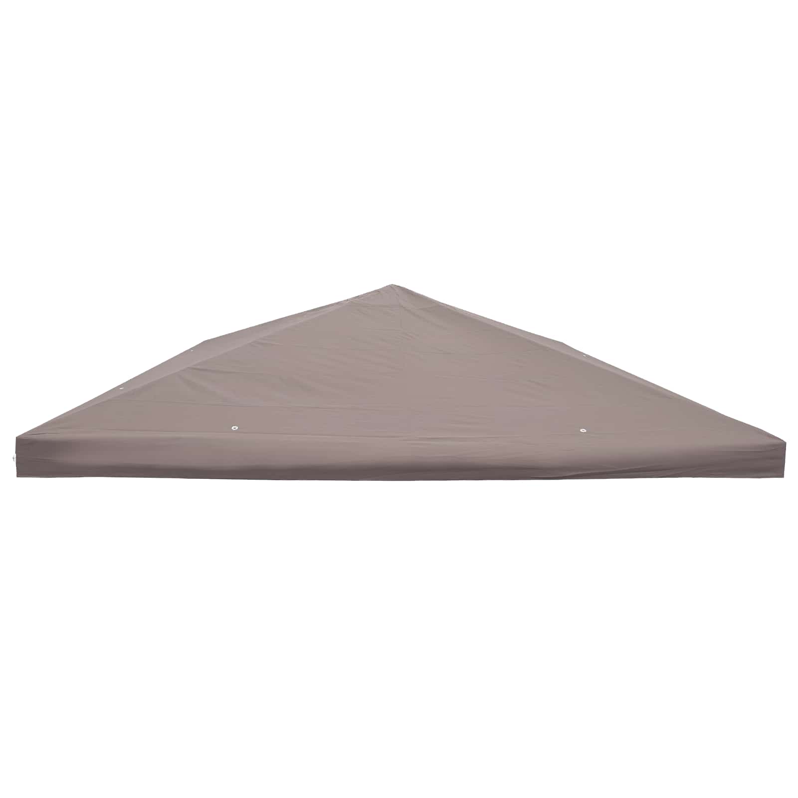 Gazebo-kansio katolla Taupe 300 x 300 cm Polyesteri ja teräs