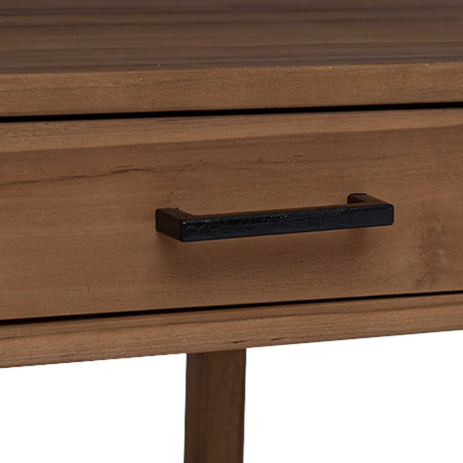 Bureau met lades Naturel Massief Teakhout 110 x 50 x 75 cm image 6