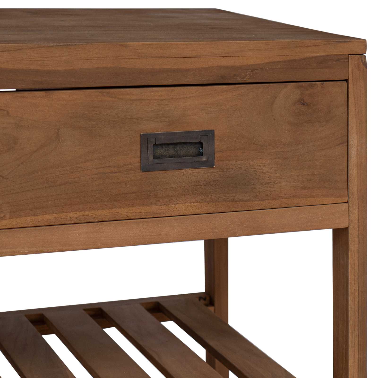 Badkamerkast Naturel 90 x 45 x 75 cm Massief Teakhout image 8