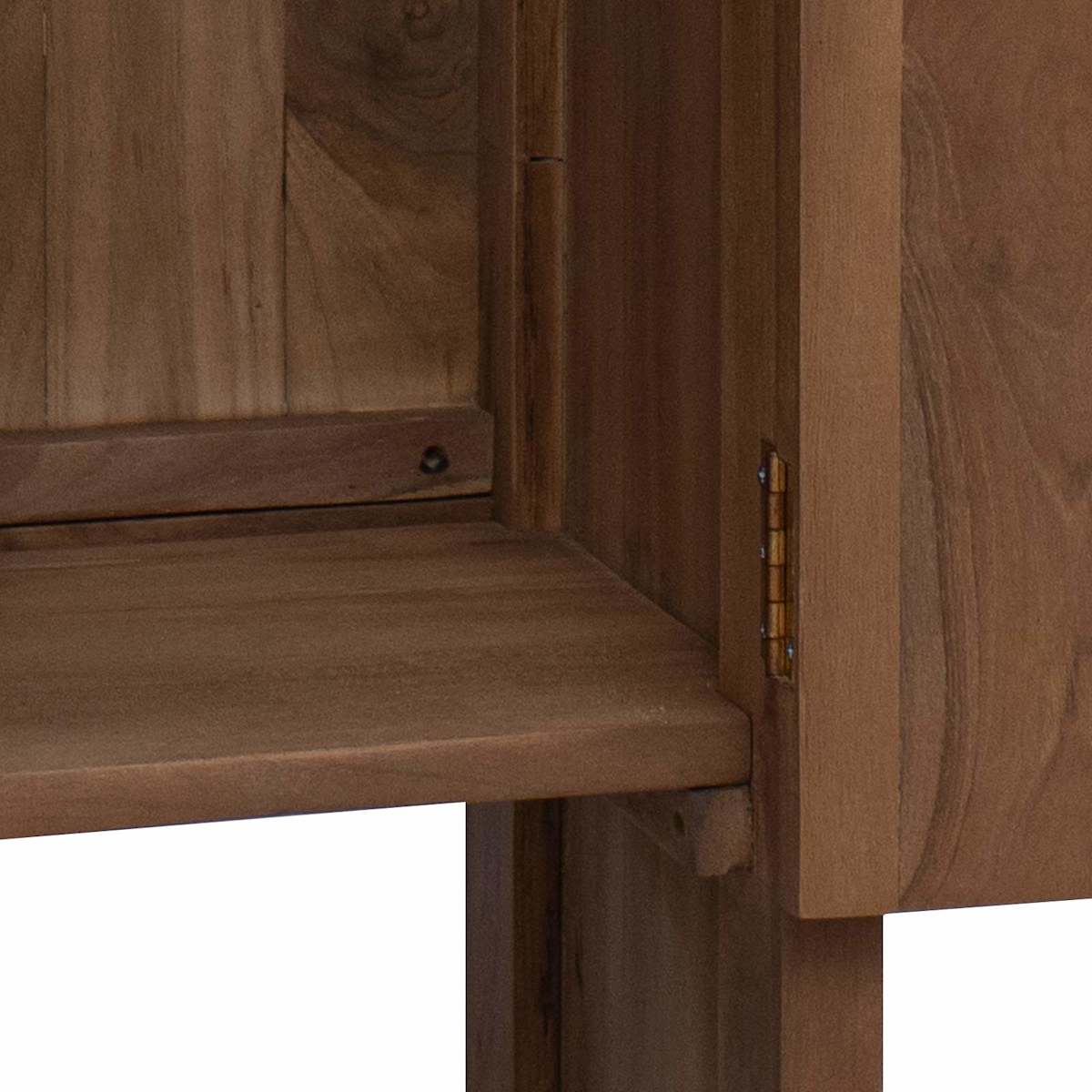 Badeværelse Side Skab Naturfarvet 25 x 25 x 100 cm - Billede 6