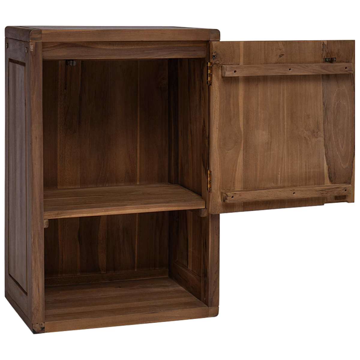 Badeværelse Side Skab Naturfarvet 45 x 30 x 70 cm - Billede 2