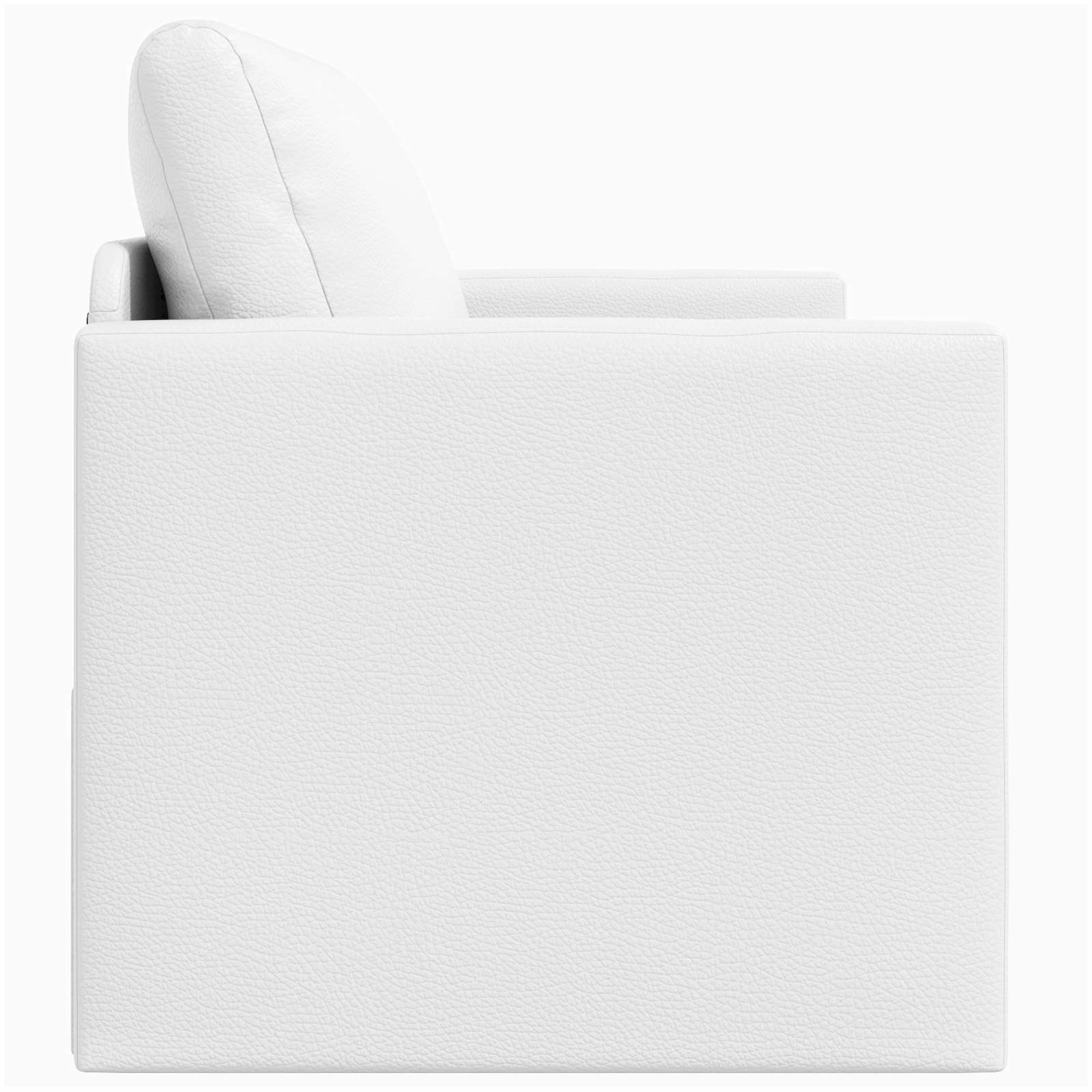 Canapea Pliantă cu Pat Alb 124 x 71 x 78 cm PVC [5]