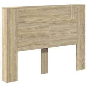 Čelo postele s LED s policí s čelo Sonoma 140 x 16,5 x 103,5 cm - obrázek 2