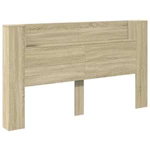 Čelo postele s LED s policí s čelo Sonoma 180 x 16,5 x 103,5 cm - obrázek 2