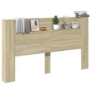 Čelo postele s LED s policí s čelo Sonoma 180 x 16,5 x 103,5 cm - obrázek 3