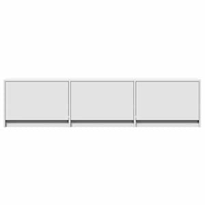 Televizní skříň s LED Bílá 165 x 34 x 40 cm kompozitní dřevo - obrázek 5