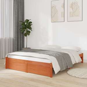 Konstrukcija postelje Masivna borovina