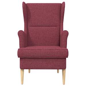 křeslo Víno Červené textil - obrázek 4