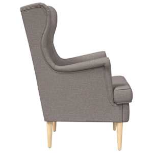 křeslo Taupe Textil - obrázek 3