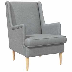 fotelj Svetlo siva blago