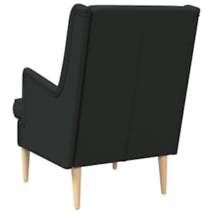 křeslo Černá Textil - obrázek 6