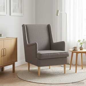křeslo Taupe Textil - obrázek 3