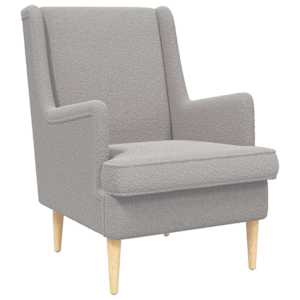 Fotelj Svetlo siva Ovčja tkanina