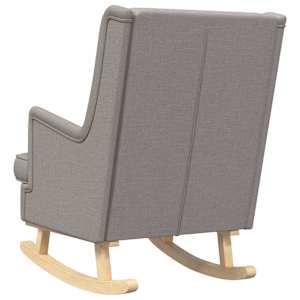 Houpací křeslo Taupe 62 x 80 x 85 cm textil - obrázek 6