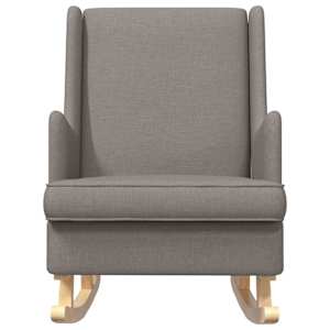 Houpací křeslo Taupe 62 x 80 x 85 cm textil - obrázek 4