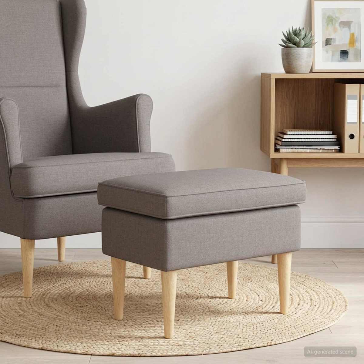 Fodskammel 55 x 35 x 41 cm