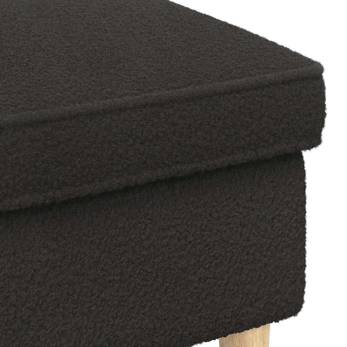 Fodskammel 55 x 35 x 41 cm Bouclé - Billede 5