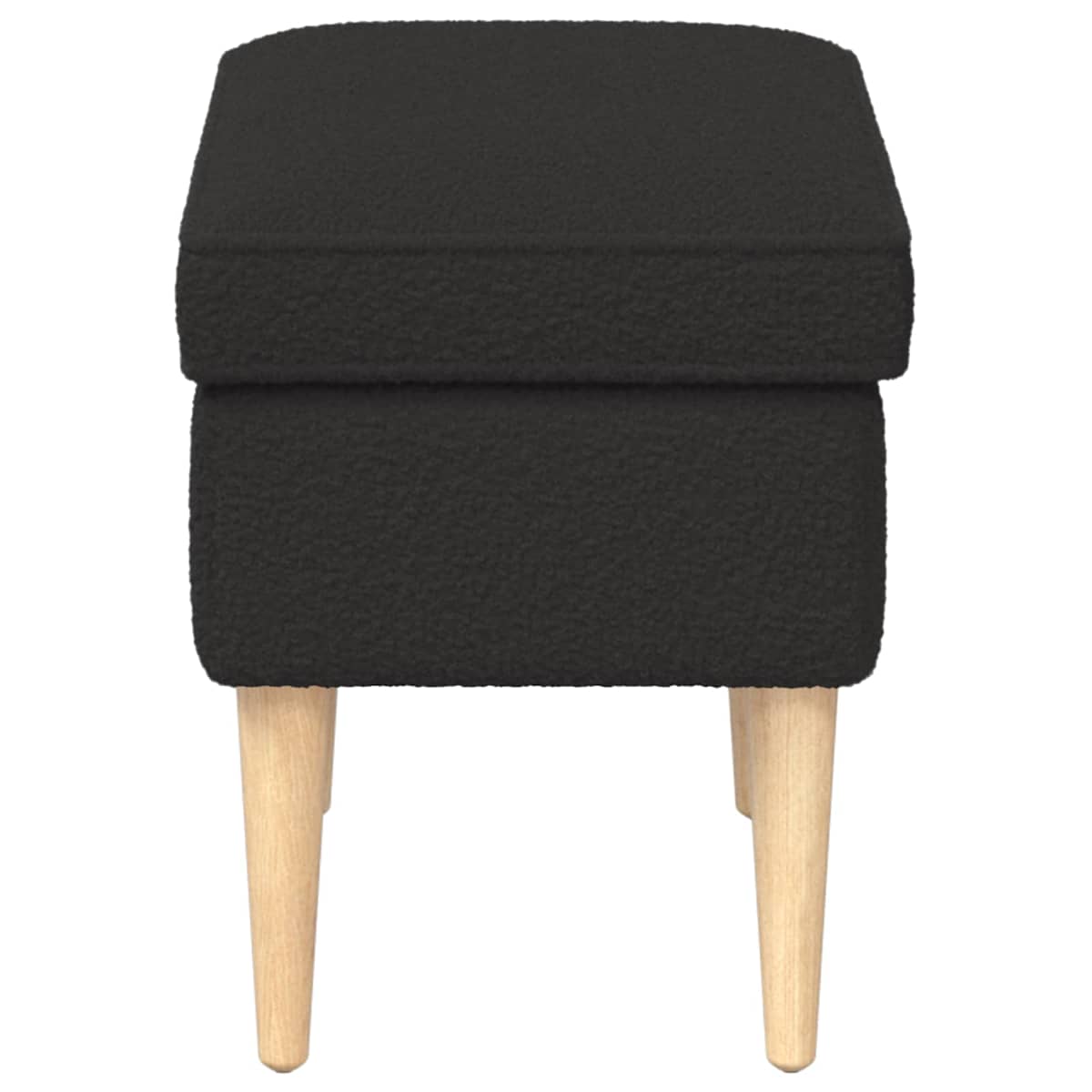 Fodskammel 55 x 35 x 41 cm Bouclé - Billede 4