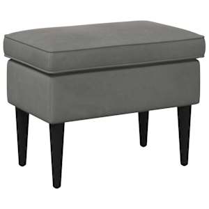 vidaXL Jala ottoman Tumehall 55 x 35 x 41 cm Samet