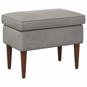 vidaXL Jala ottoman Helehall 55 x 35 x 41 cm Samet