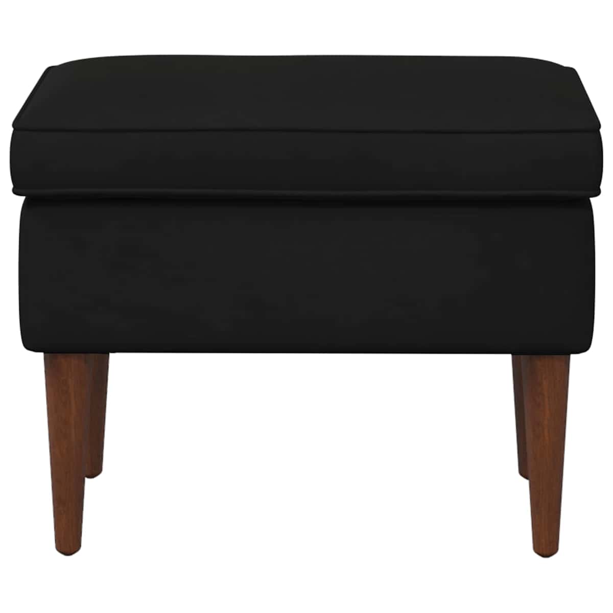 Fodskammel 55 x 35 x 41 cm Fløjl - Billede 3