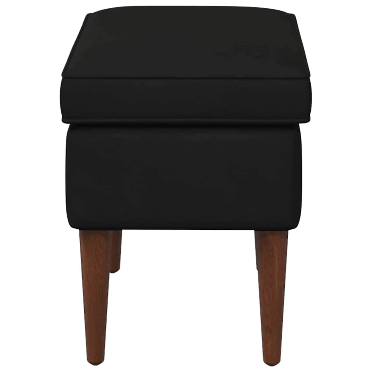 Fodskammel 55 x 35 x 41 cm Fløjl - Billede 4