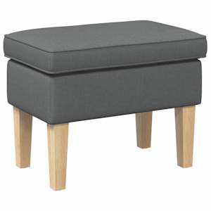 vidaXL Jala ottoman Tumehall 55 x 35 x 41 cm kangas