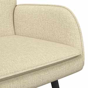 Sofa pro dvě osoby Krémová 115 x 61 x 87 cm textil - obrázek 7