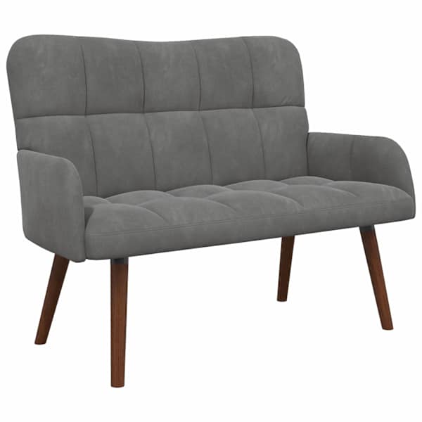 vidaXL 2-kohaline diivan Tumehall 115 x 61 x 87 cm Samet