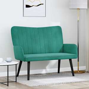 Dvosečna zofa Turkizna 115 x 61 x 87 cm Žamet