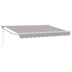 vidaXL Electric Awning 2,5 x 2 m Helehall 100% Polyester