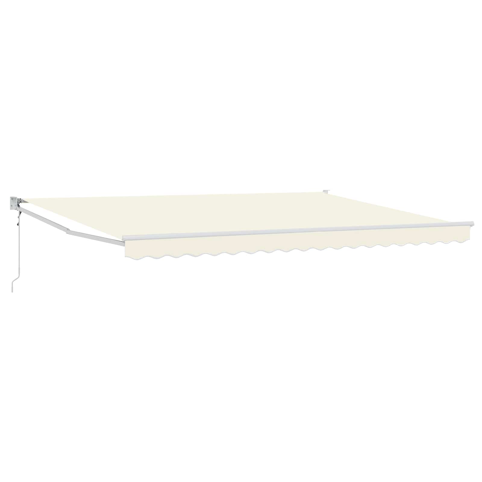 Elektrisch Uittrekbaar Zonnescherm Crème 4 x 2 m image 1
