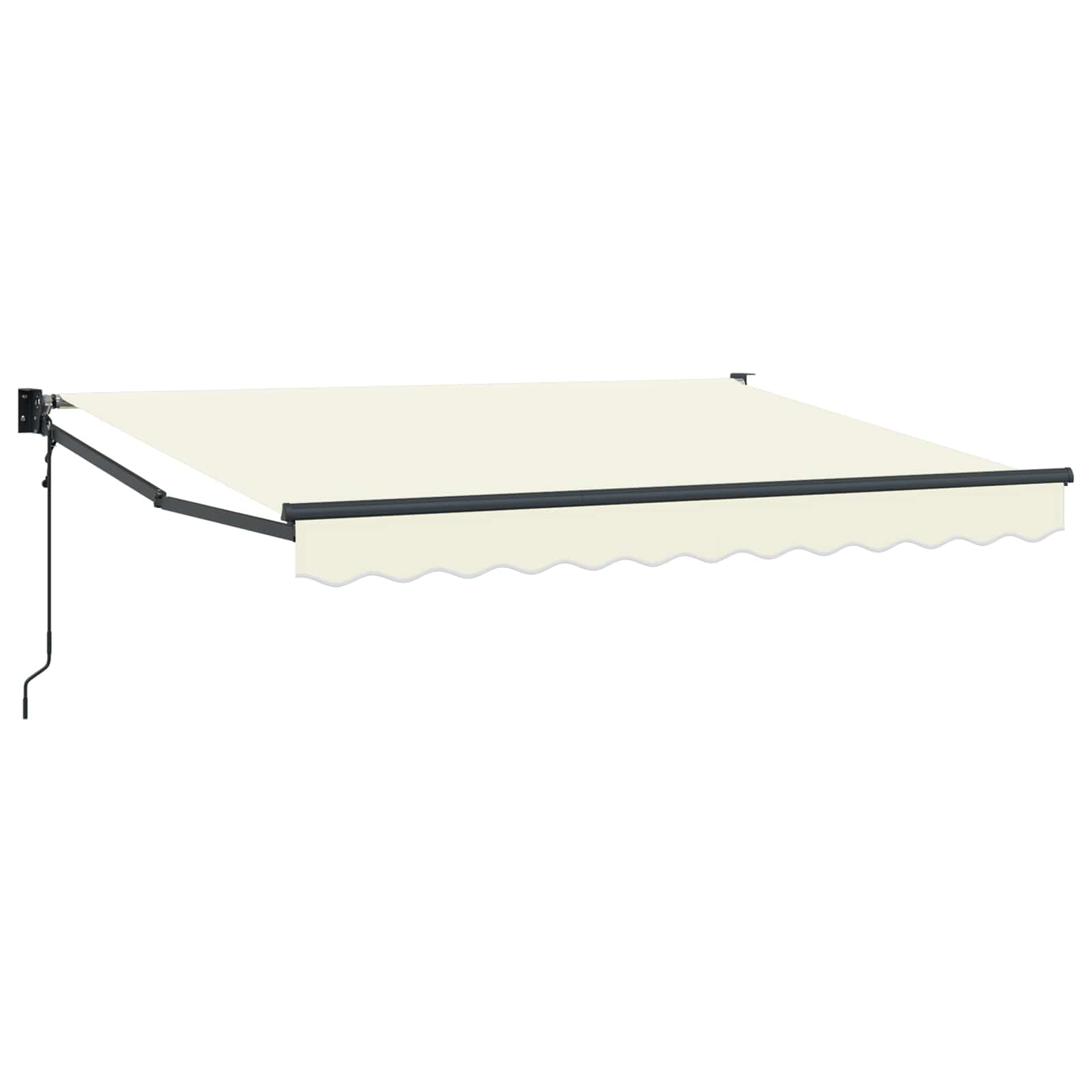 Elektrisch Uittrekbaar Zonnescherm Crème 2,5 x 2 m image 1