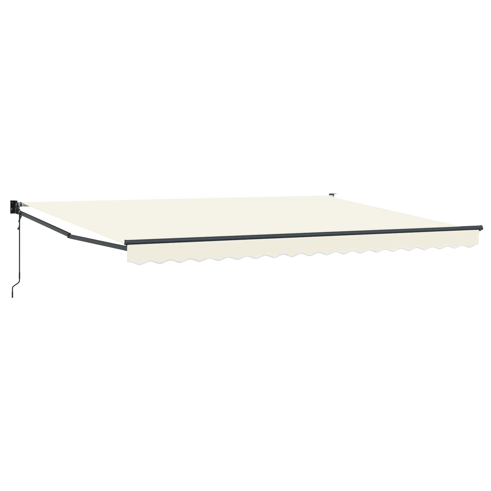 Elektrisch Uittrekbaar Zonnescherm Crème 4 x 2 m image 1