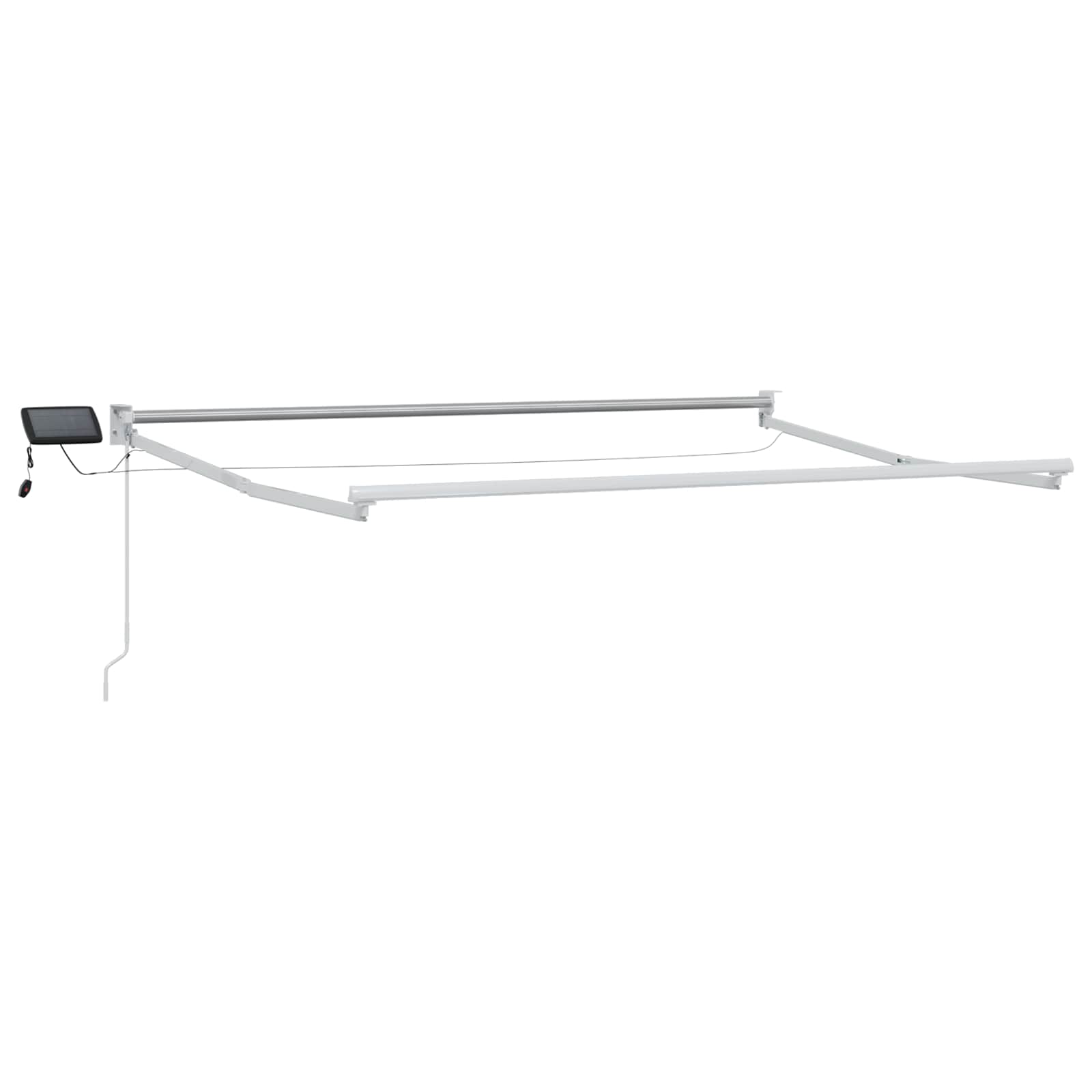 Handbediende luifel met LED's Geel en Wit 3 x 2 m image 4