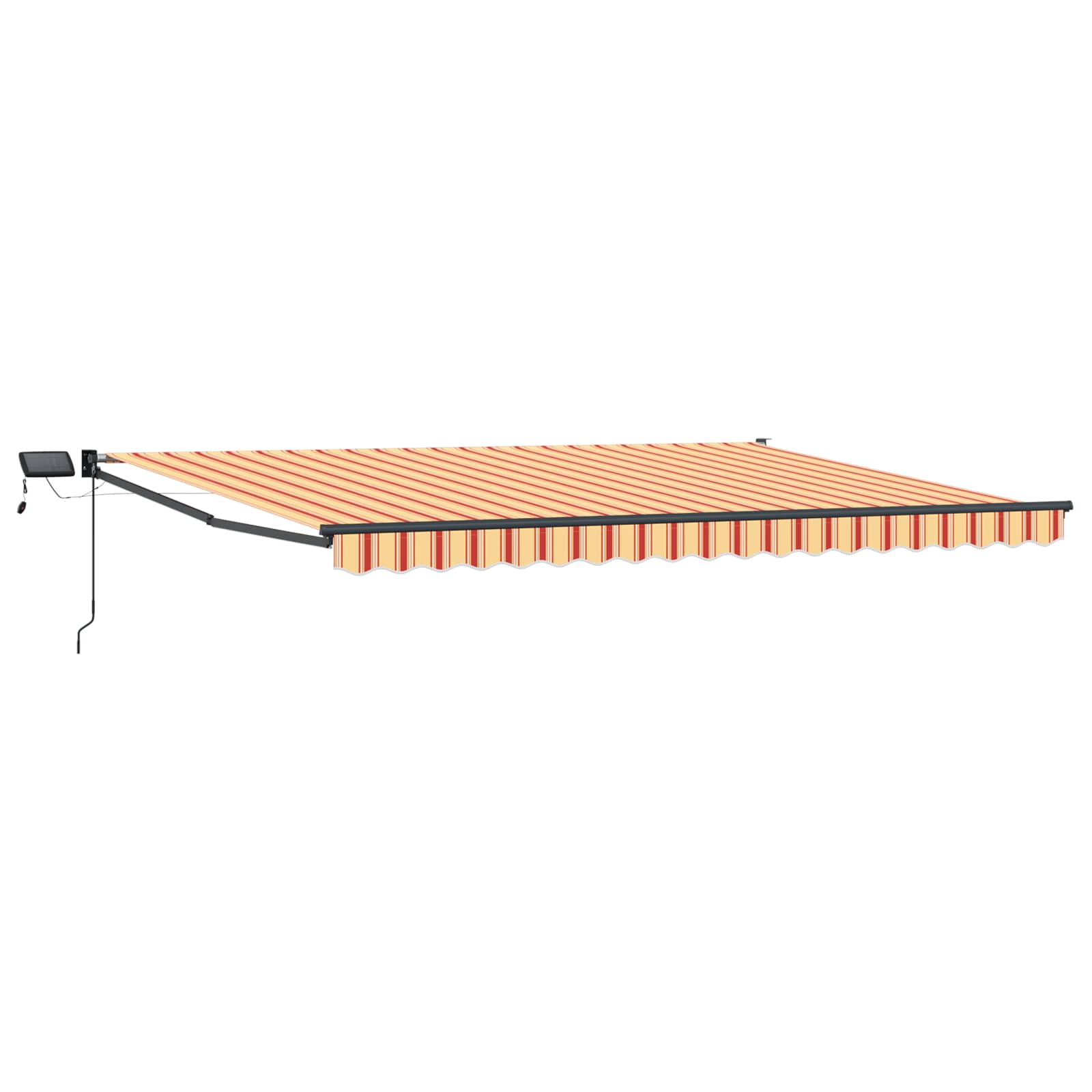 Handbediende luifel met LED's Multikleur 4 x 2 m image 2